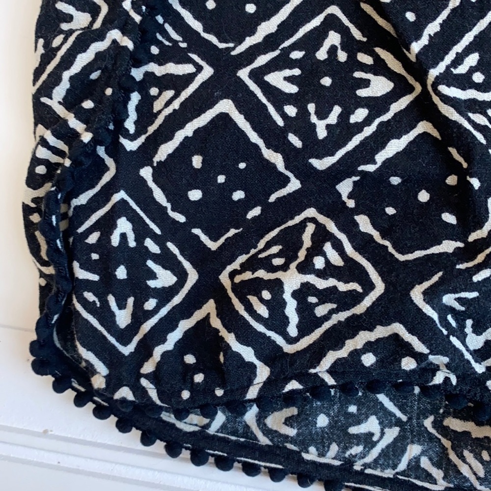Madewell Oahu Cover-Up Shorts in Sandlines XXS - Picture 5 of 8